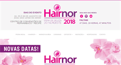 Desktop Screenshot of hairnor.com.br